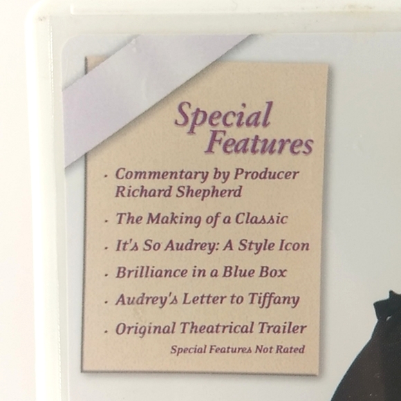 Breakfast at Tiffany's Anniversary Edition DVD, Audrey Hepburn, George P… - Picture 3 of 14